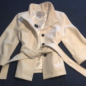 Old Navy Cream Coat - S
